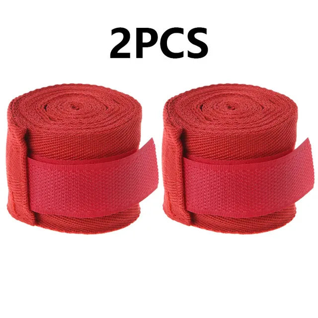 Bandagem de Algodão para Boxe e Taekwondo – 2.5M/5M | Proteção para Mãos e Punhos